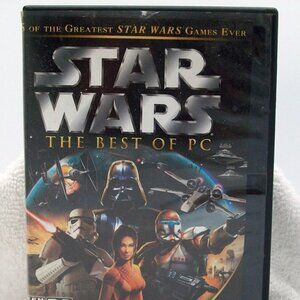Star Wars The Best of PC Strategy Video Game - LucasArts TESTED / WORKS